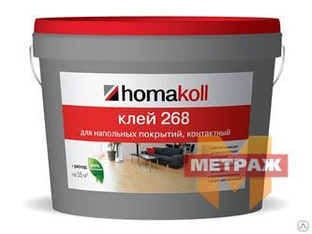 Клей для гибких напольных покрытий homakoll 268 5 кг Homakoll 
