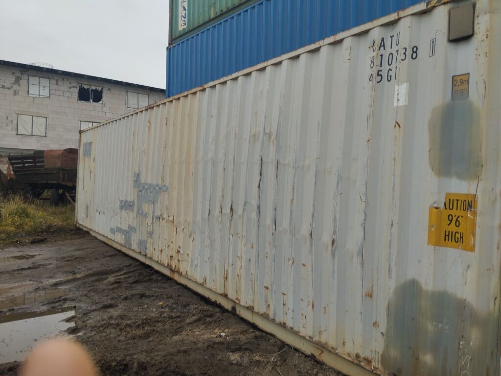 Морской контейнер МК 40фт HC GATU8107381 б.у.