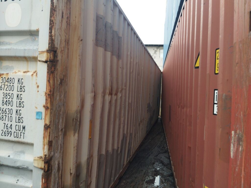 Морской контейнер МК 40фт HC GATU8107381 б.у. 2