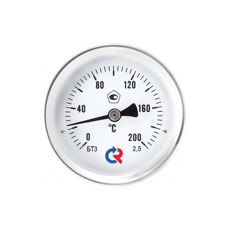 Термометр биметаллический БТ-31.211(0-250С)G1/2.46.2,5