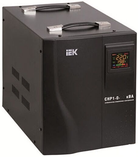 Стабилизатор IEK IVS20-1-08000 напряжения однофазный 8 кВА СНР1-0-8 кВА