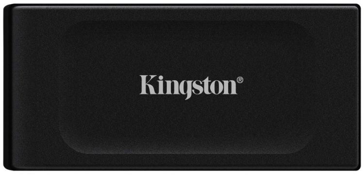 Внешний SSD USB 3.2 Gen 2 Type-C Kingston SXS1000/2000G XS1000 2TB 1050/1000MB/s black