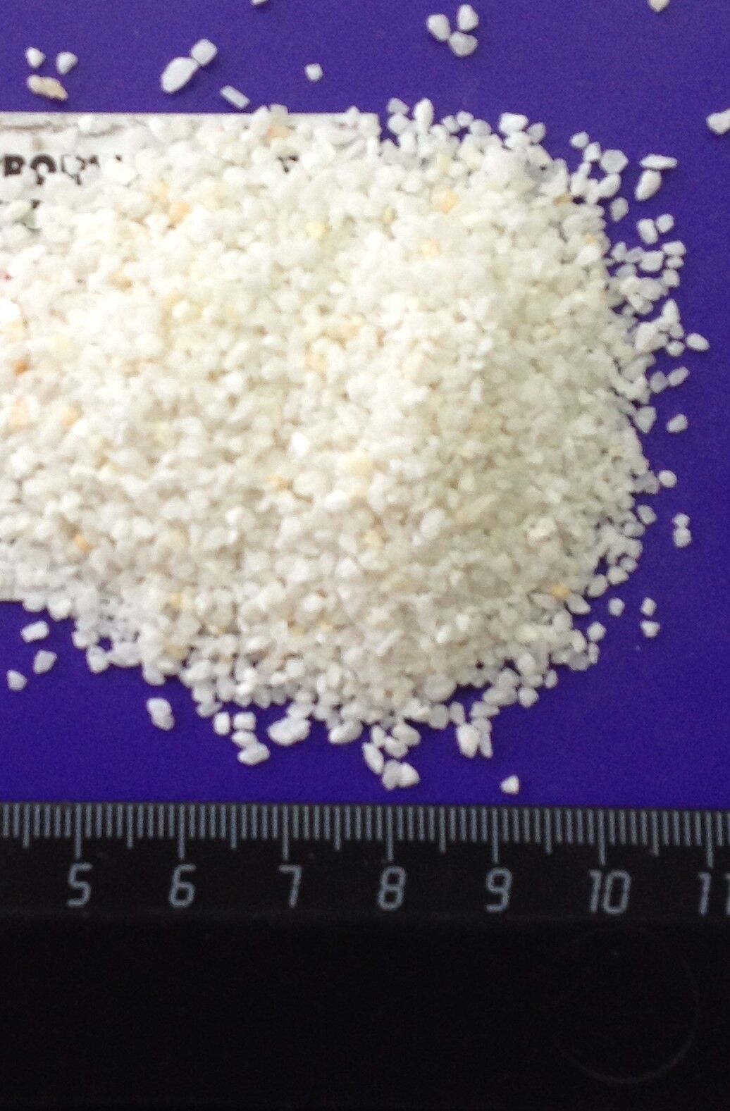 Крошка мраморная белая фракция 1,0-1,5 мм