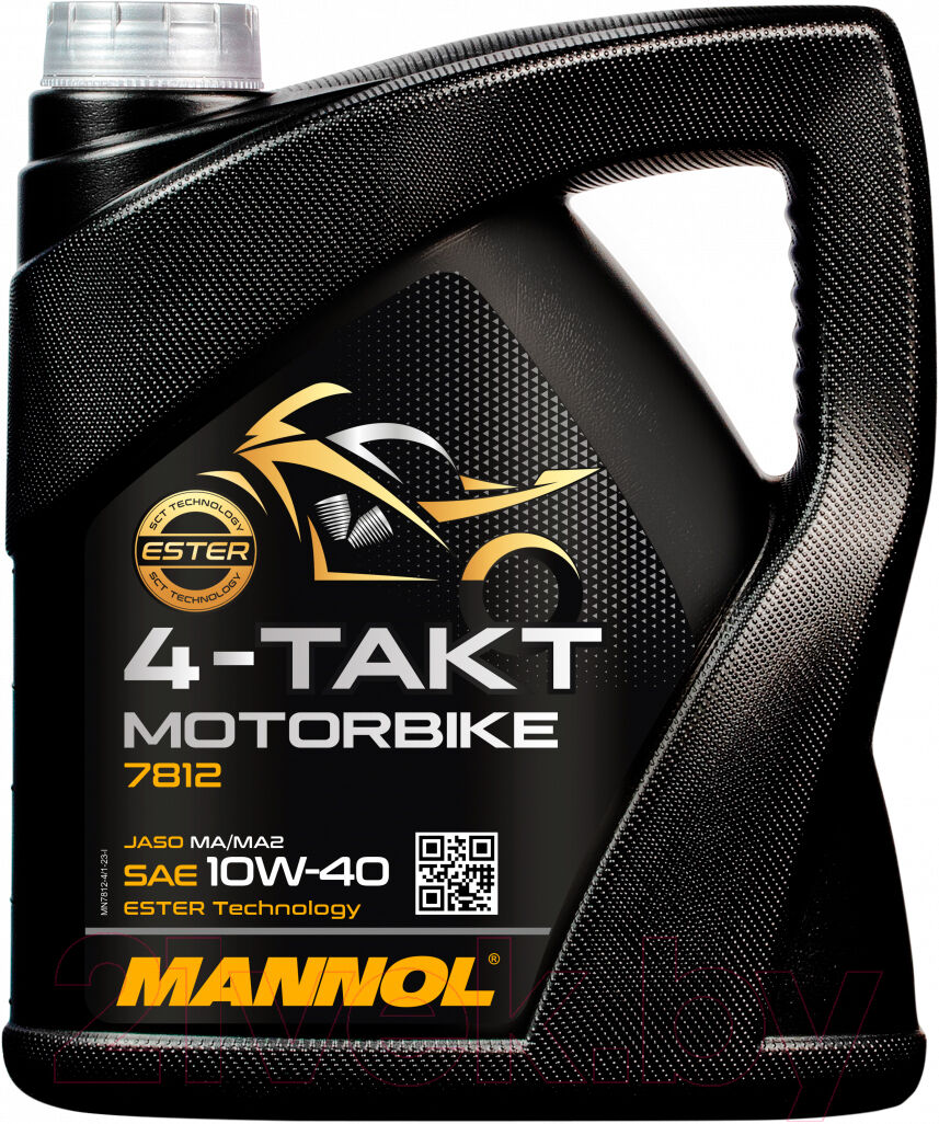 Моторное масло Mannol Motorbike 4-Takt 10W40 / MN7812-4