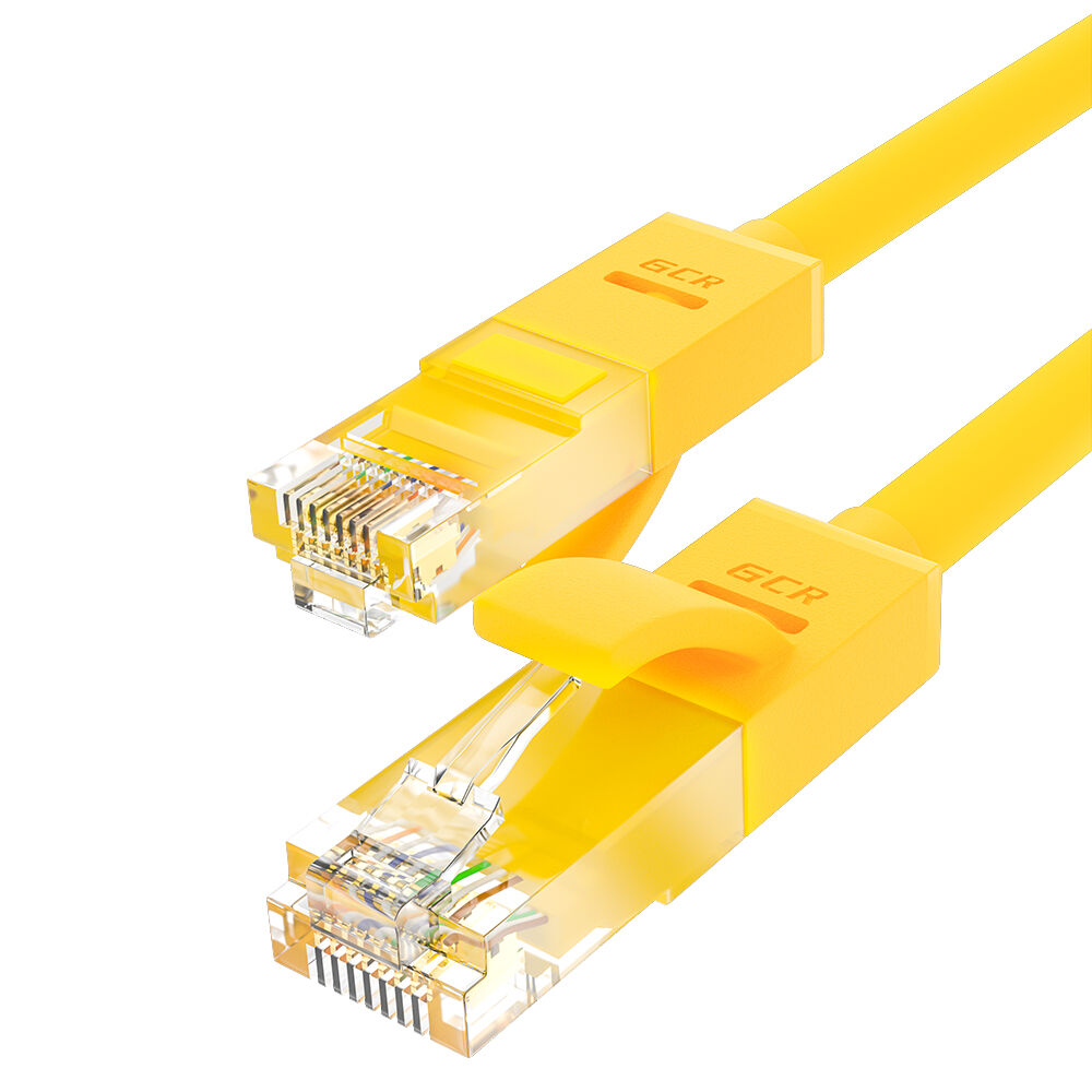 LAN кабель GCR для подключения интернета cat5e RJ45 1Гбит/c