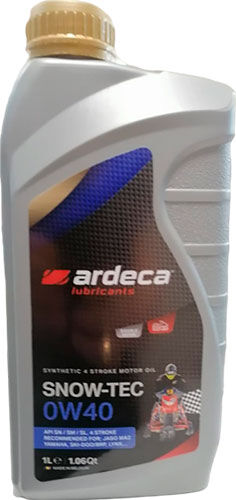 Моторное масло Ardeca SNOW-TEC RACING 0W40 (UA/RU) 1L