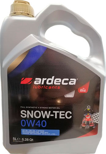 Моторное масло Ardeca SNOW-TEC RACING 0W40 (UA/RU) 5L