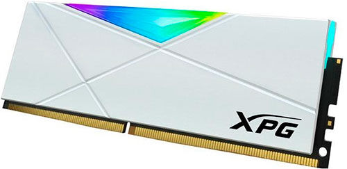 Оперативная память ADATA DDR4 8GB 3200MHz XPG SPECTRIX D50 RGB White (AX4U32008G16A-SW50)