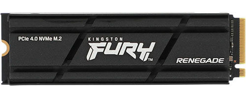 SSD накопитель Kingston M.2 Fury Renegade 1000 Гб PCIe 4.0 (SFYRSK/1000G)