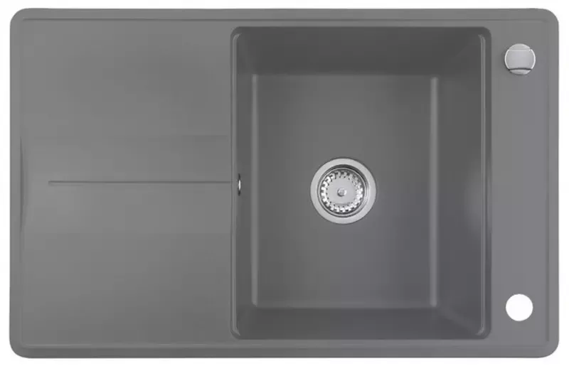 Мойка для кухни «Teka» Estela 50 B-TQ 78/50 искусственный камень графит металлик универсальная