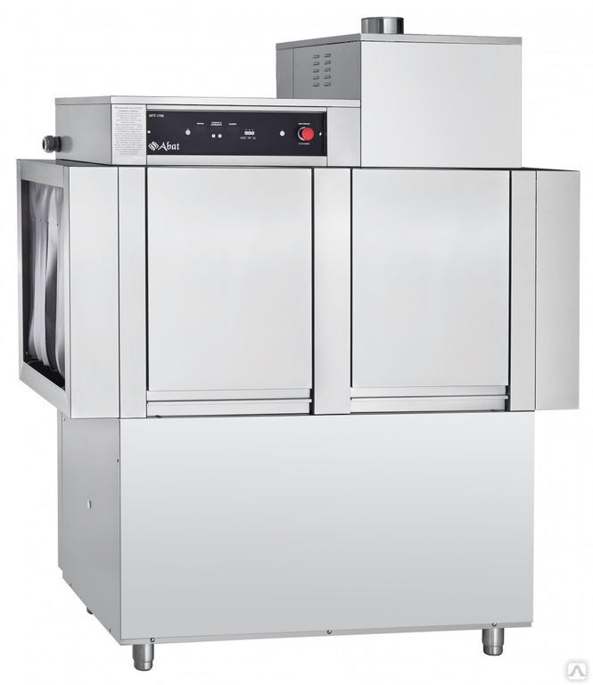 Посудомоечная машина конвейерного типа Abat МПТ-1700-01 правая