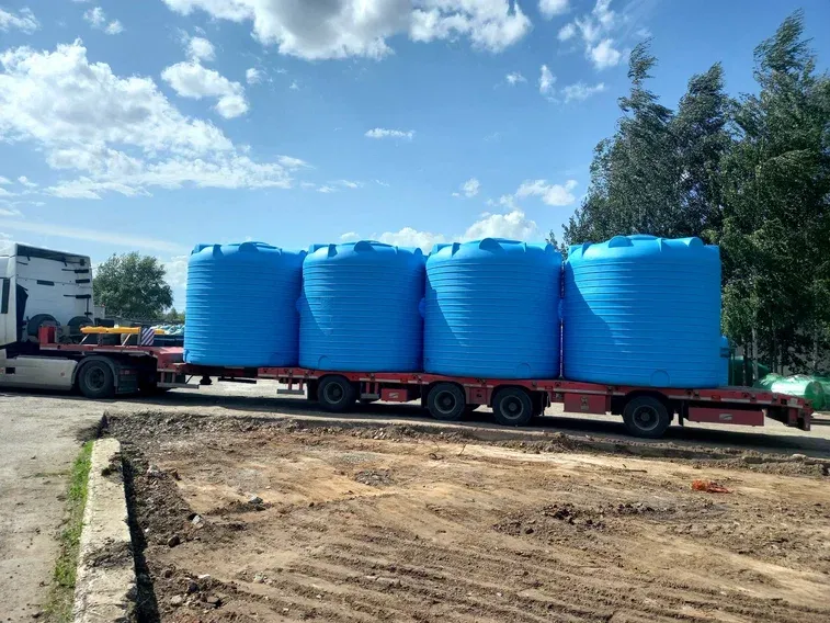Пластиковые Баки для хранения и перевозки КАС, воды 15 куб.м (15000 литров) 3