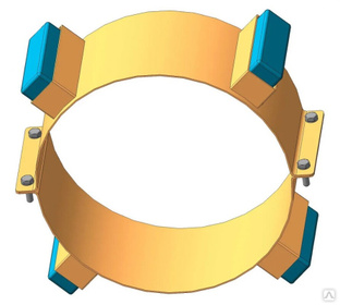 Кольцо ОНК опорно-направляющее Диам.: 110 мм, Мат-л: полиэтилен 