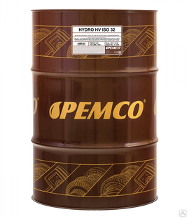 Гидравлическое масло PEMCO Hydro HV ISO 32 минеральное, 208л (PM2201-DR) 
