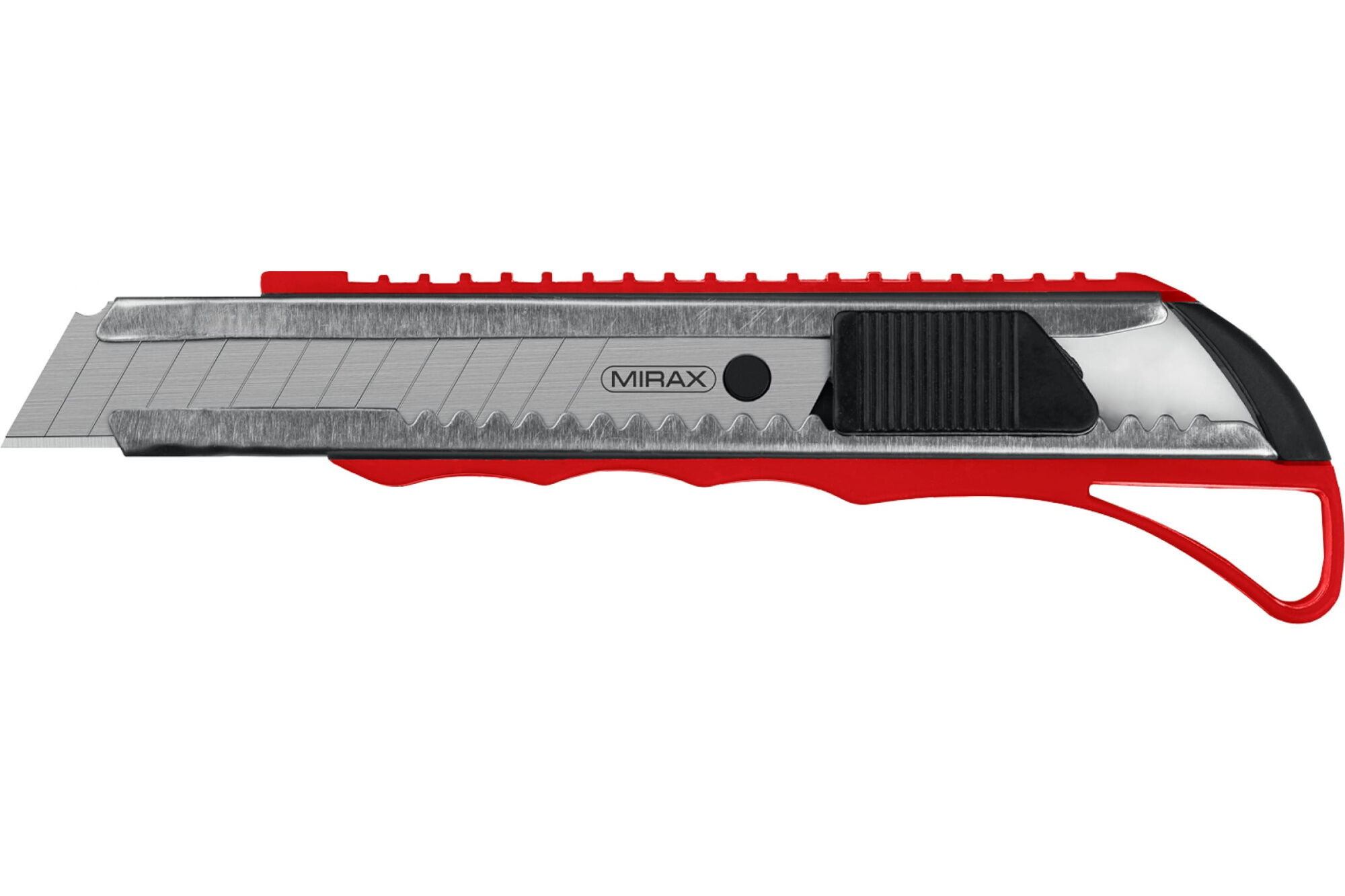 Нож MIRAX с автостопом, сегментированные лезвия 18 мм