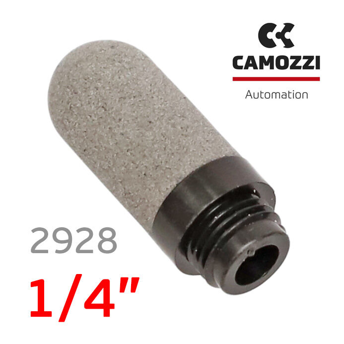 Сапун для компрессора (1/4") Camozzi глушитель сжатого воздуха для пневмолиний #2