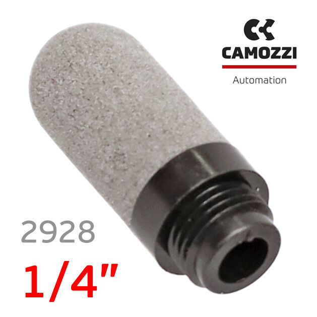 Сапун для компрессора (1/4") Camozzi глушитель сжатого воздуха для пневмолиний #3