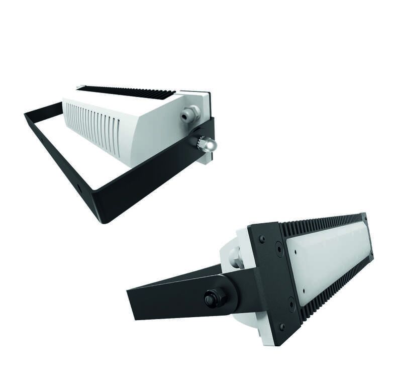 Светильник светодиодный LAD LED R500-1-10-6-55L 55Вт 5000К IP67 8014лм 100-305В КСС типа "К" крепление на лире бел. LADe