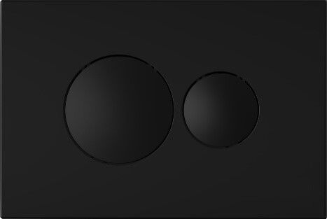 Кнопка Zegor круглая черная, механическая