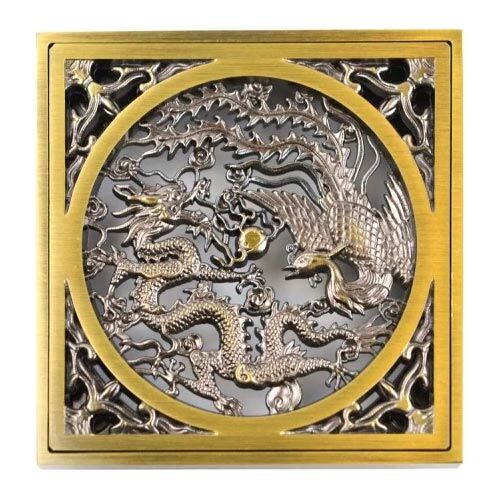 Душевой трап Bronze de Luxe бронза (21986-57)