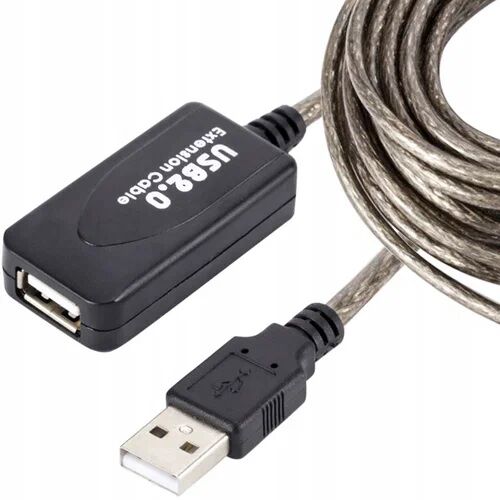 Активный USB удлинитель штекер USB (A) - гнездо USB (A) 5м 1