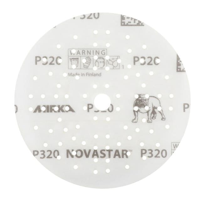 Шлифовальные круги Mirka Novastar Ø 125 мм P400 (89 отверстий) Novastar P400