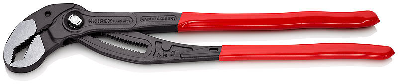 Клещи переставные COBRA, зев 90 мм, длина 400 мм, фосфатированные, обливные ручки Knipex KN-8701400