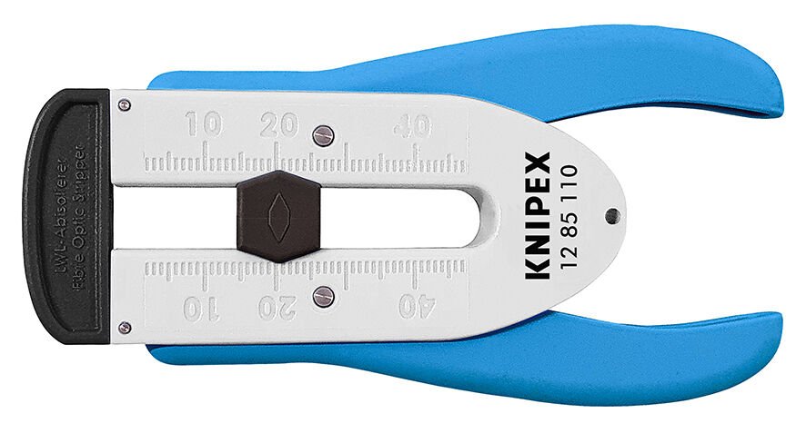 Стриппер для удаления первичной оболочки оптоволокна Ø 0.125 мм, длина 100 мм, SB Knipex KN-1285110SB