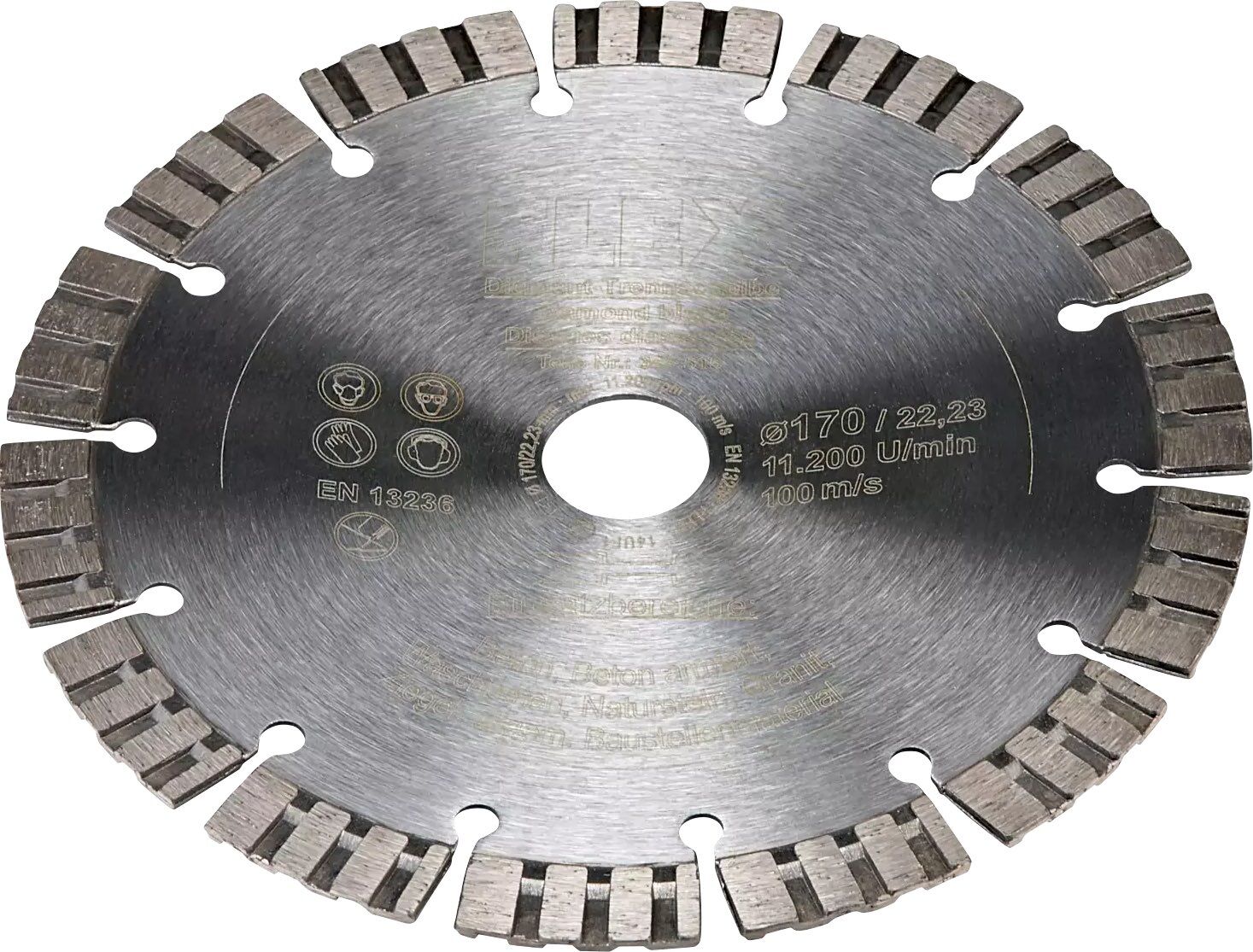 Алмазный режущий диск Flex D-TCS S 170x22,2