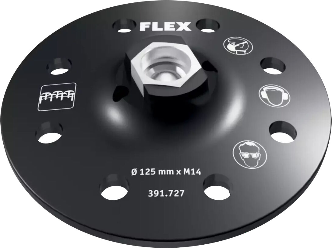 Тарелка шлифовальная круг Flex с креплением на "липучке" SP D125-8 H/F SP D125-8 H/F M14