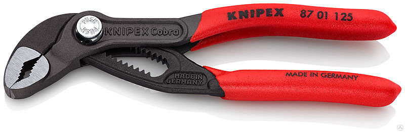 KNIPEX COBRA® клещи переставные с фиксатором, 70 мм (2 3/4"),