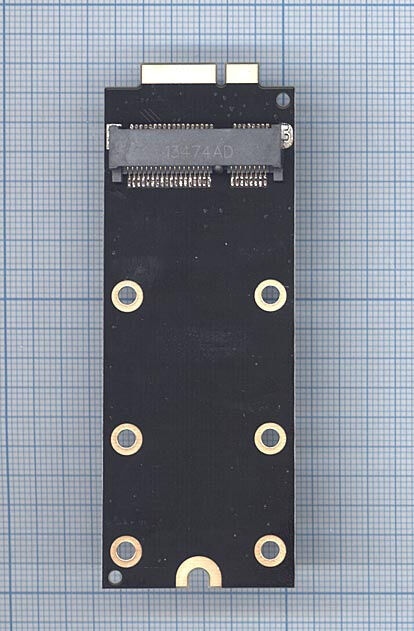 Переходник mSATA на 7+17 pin SSD Для MacBook Pro Retina 2012 IMAC A1425 A1398 Переходники для ноутбуков