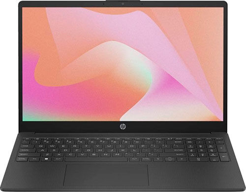 Ноутбук HP 15-fc0009nia (7P9F9EA) черный