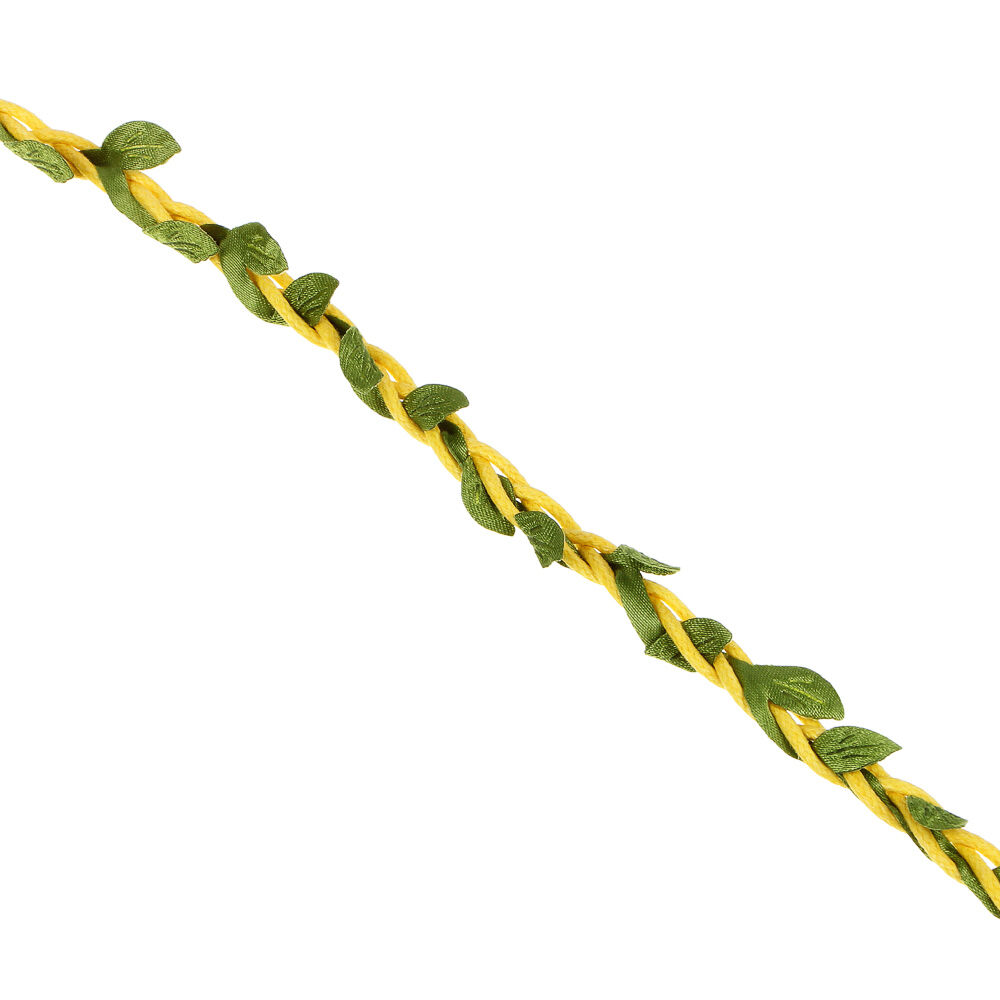 INBLOOM Веревка декоративная с листочками 10м, ПВХ, нейлон 3