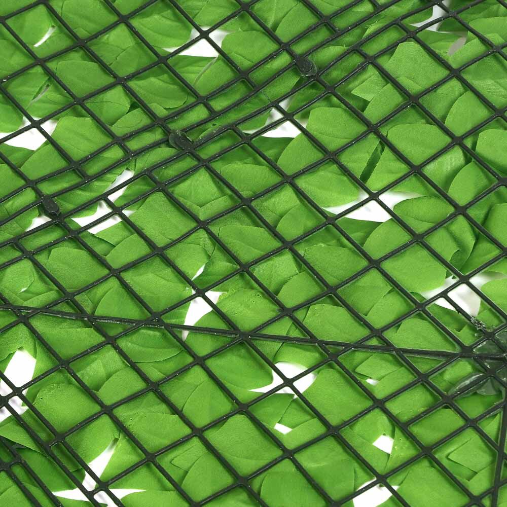 INBLOOM Ограждение из искусственных листьев 1x3м, светлый лист, рулон 4