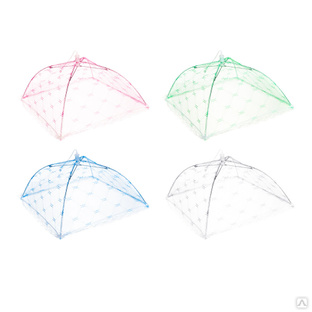 INBLOOM Чехол-зонтик для пищи, 40х40см, полиэстер, 4 цвета #1