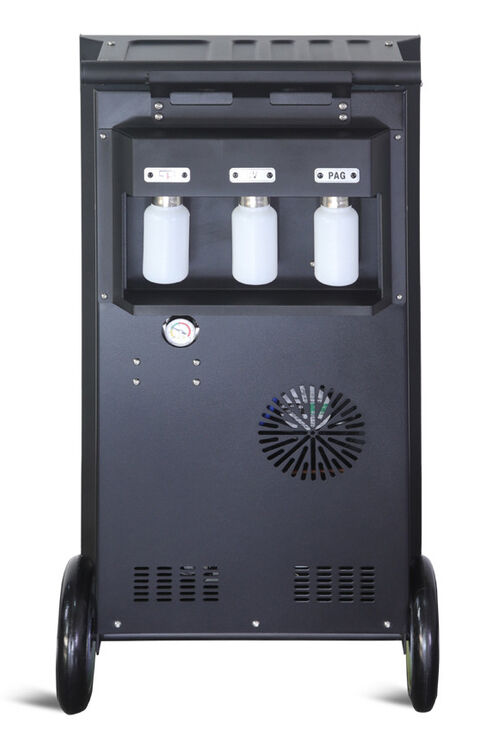 KraftWell AC1800 Станция автоматическая для заправки автомобильных кондиционеров с сенсорным дисплеем 5