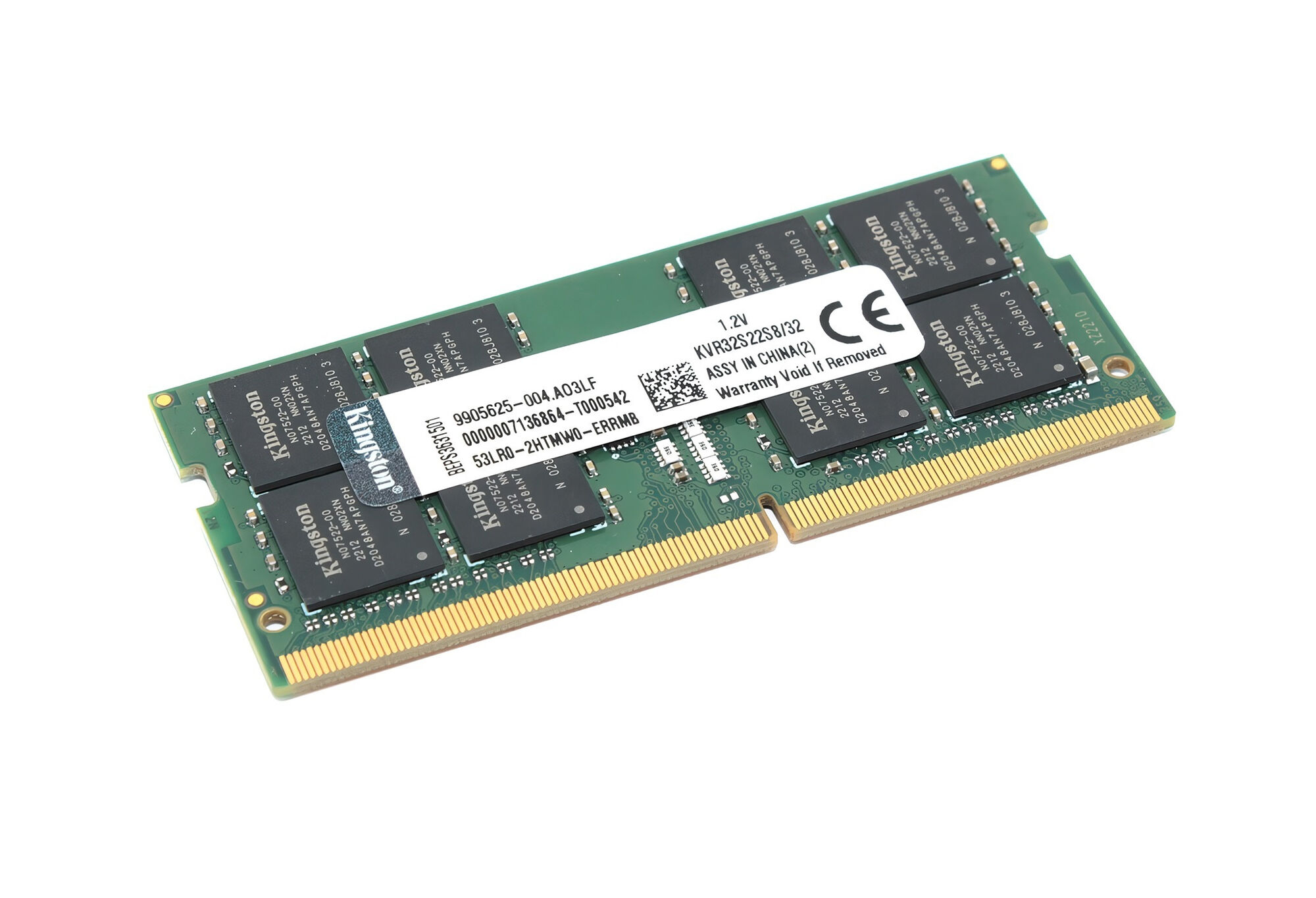 Память Kingston DDR4 SODIMM 32Gb 3200MHz PC4-25600