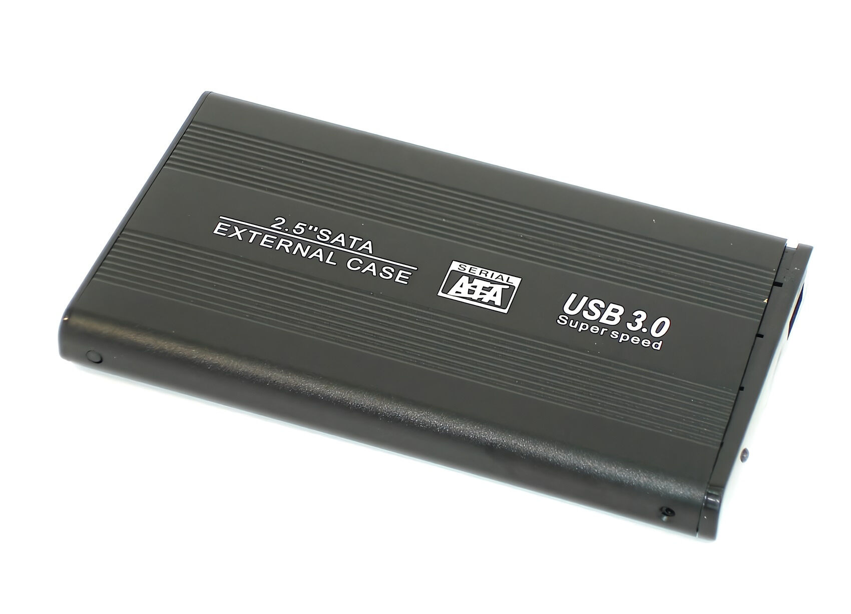 Бокс для жесткого диска 2,5" алюминиевый USB 3.0 DM-2501, черный Внешние боксы