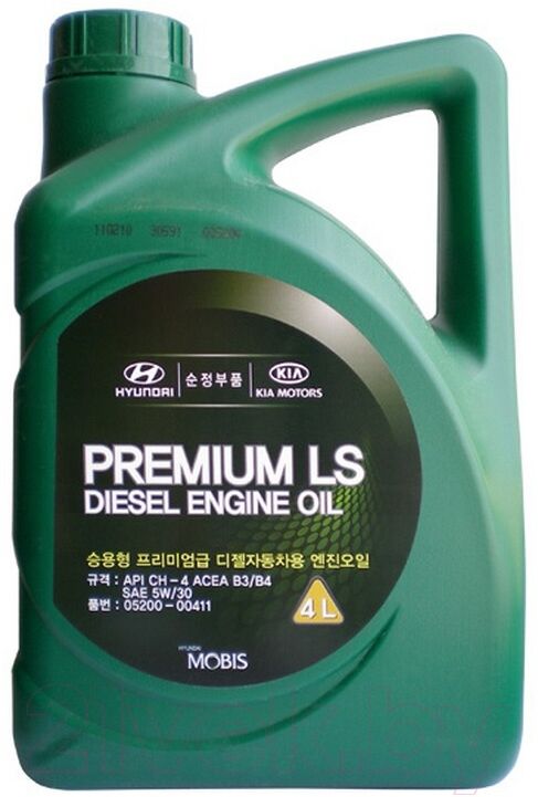 Моторное масло Hyundai/KIA Premium LS Diesel 5W30 / 0520000411