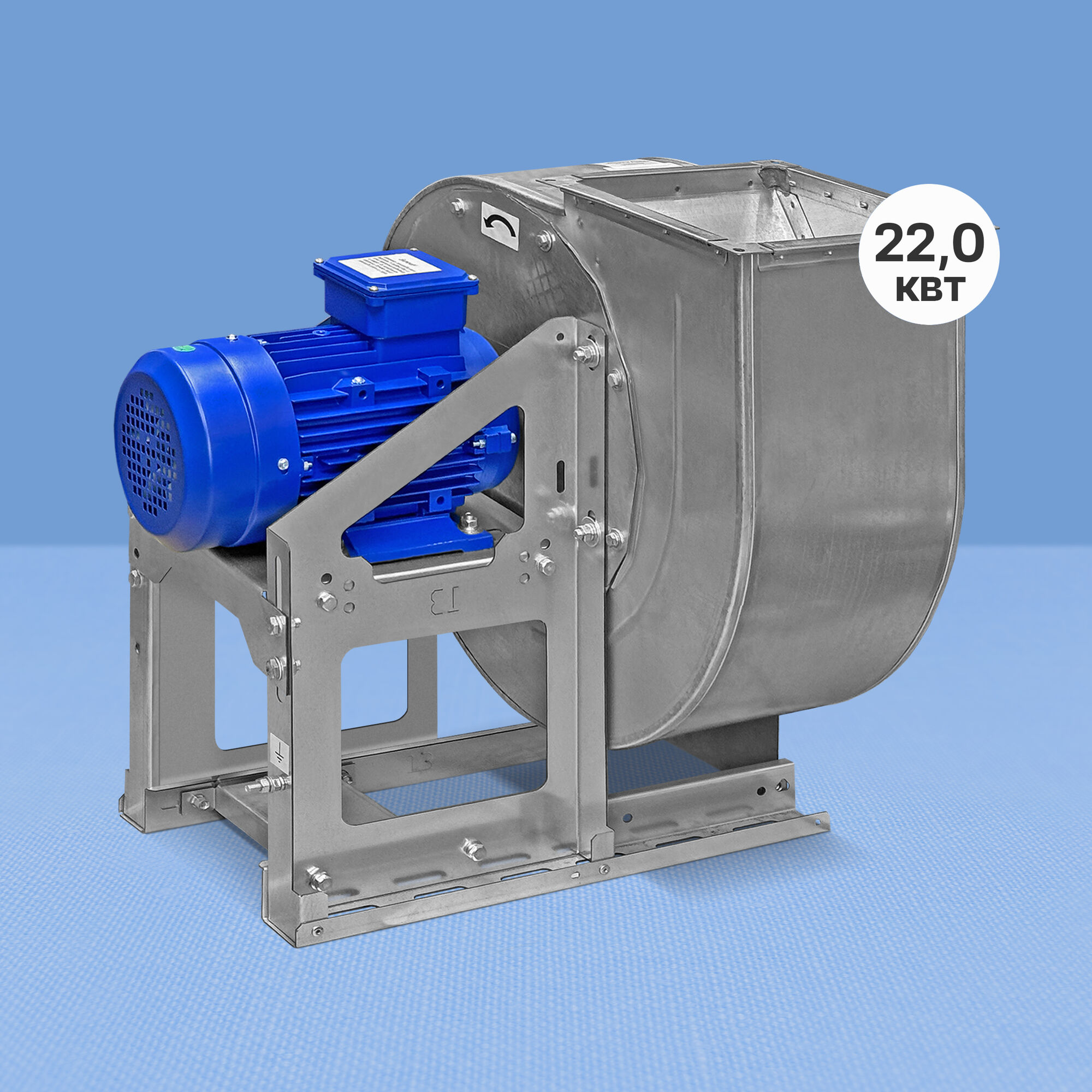 Радиальный вентилятор среднего давления Nevatom ВР 280-46-5,0 (22 кВт)