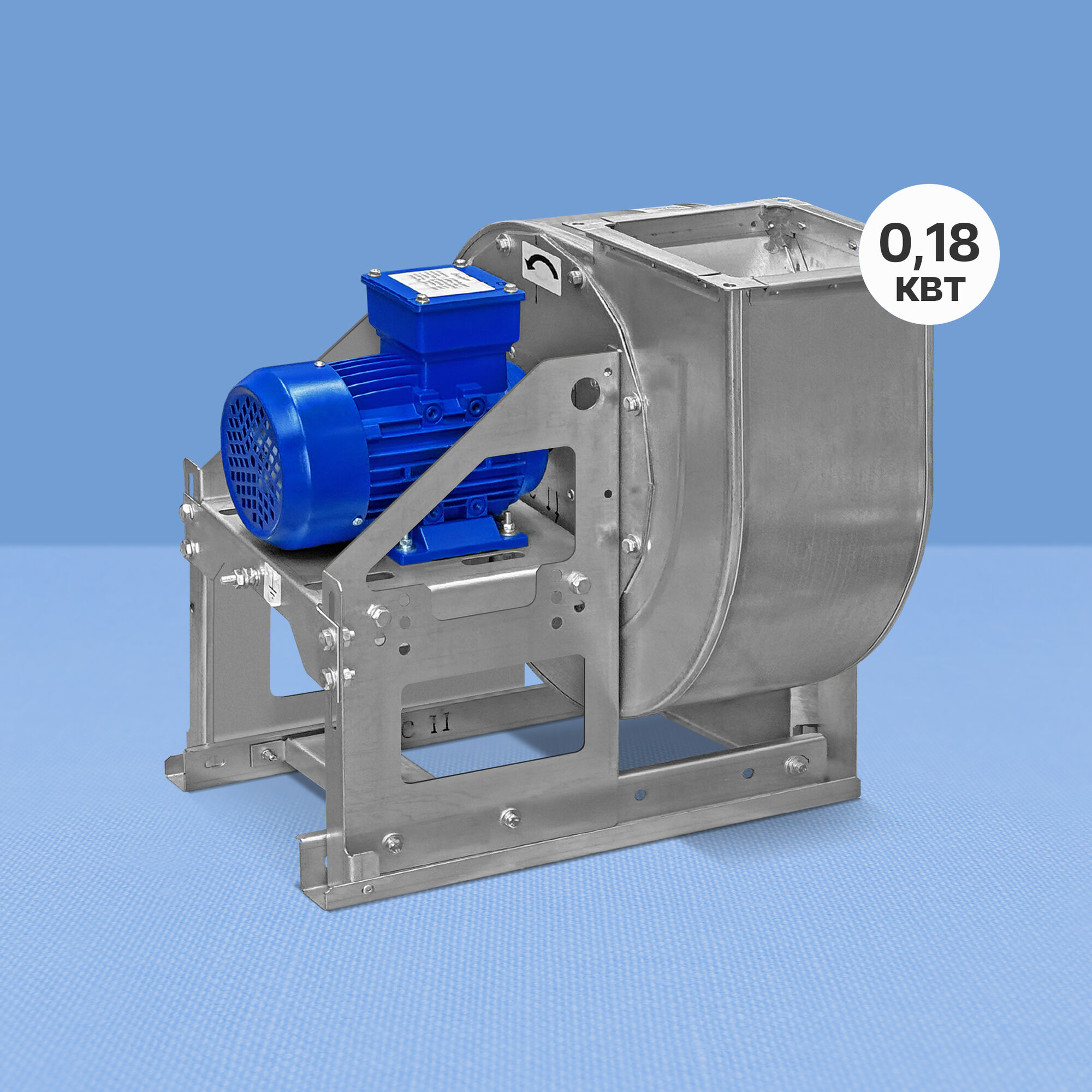 Радиальный вентилятор среднего давления Nevatom ВР 280-46-2,0 (0,18 кВт)
