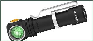 Мультифонарь Armytek Wizard C2 WG Magnet USB / Белый и зеленый свет / 1100 лм и 400 лм / TIR 70°: 120°