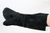 Перчатки Краги спилковые беспалые черные удлиненные #3
