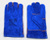 Перчатки ПолуКраги спилковые сварщика САПФИР (синие) #1