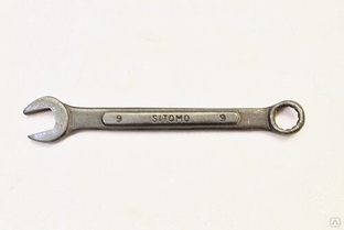 Ключ гаечный комбинированный оксидный 9х9 Sitomo 
