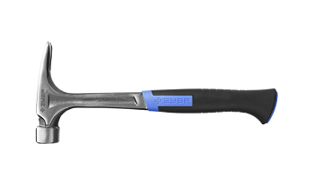 Молоток-гвоздодер 450 гр цельнокованый 2-компонентная ручка Зубр