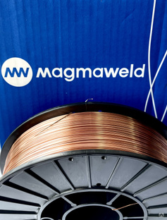 Проволока 0,8 мм сварочная омедненная MG2 (D200 RND) MAGMAWELD (5 кг) #1