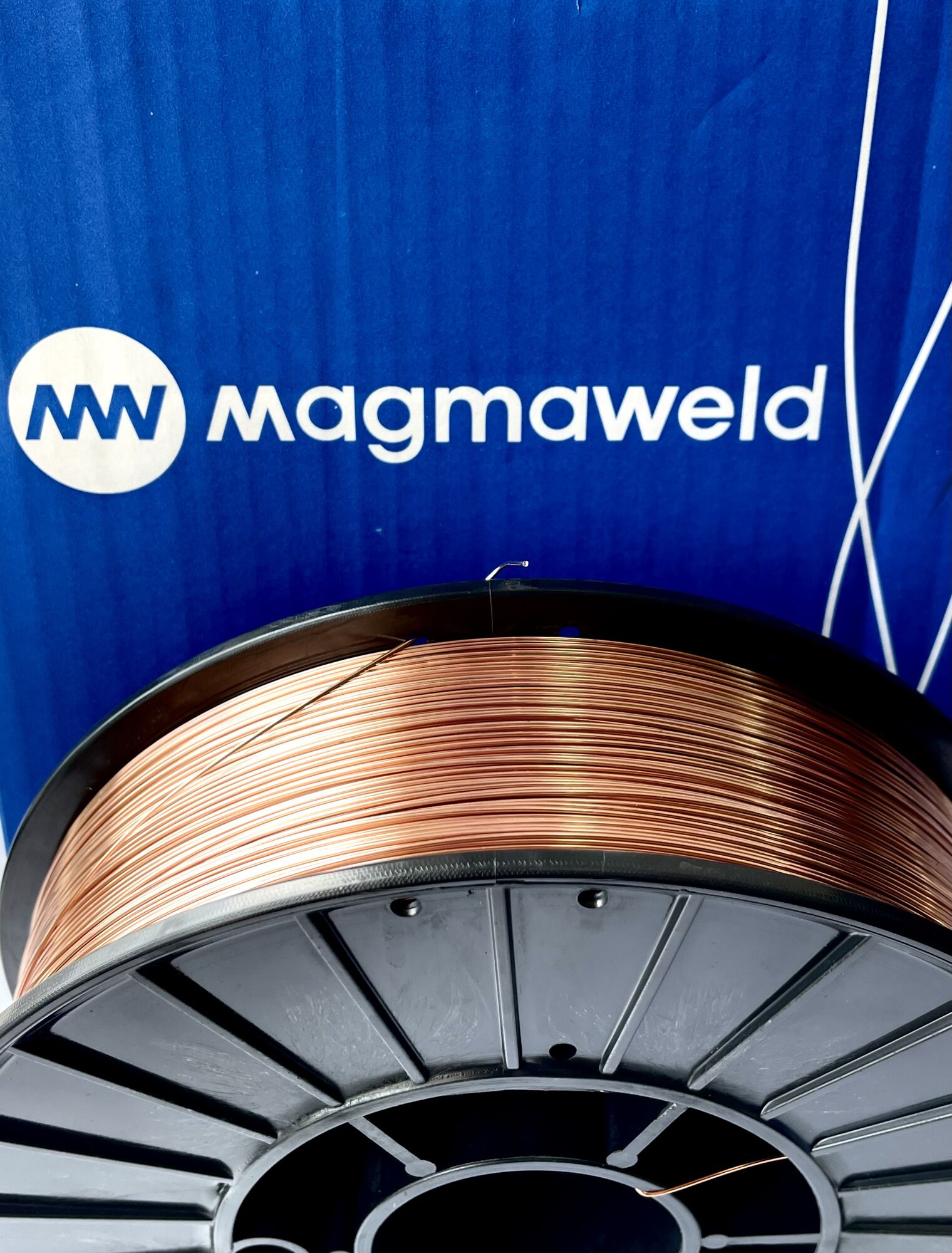 Проволока 0,8 мм сварочная омедненная MG2 (D200 RND) MAGMAWELD (5 кг)