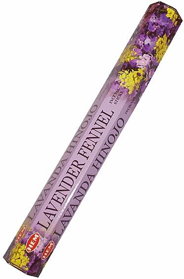 Благовония HEM Лаванда-Фенхель (Lavender Fennel), аромапалочки 20 шт. 78678